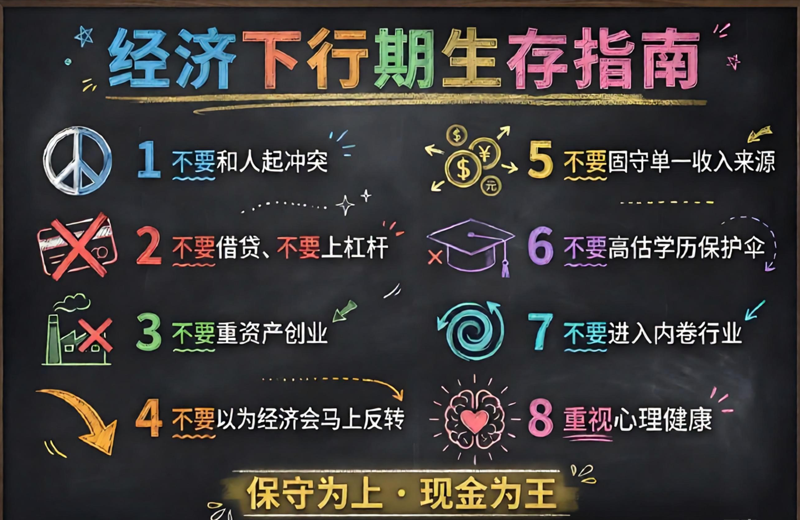 经济下行，反而是赚钱的好时候