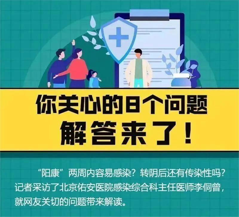 “阳康”两周内容易感染？你关心的这些问题，都有解答