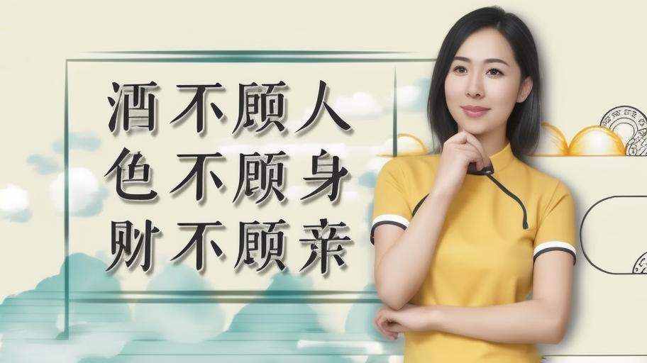 俗语：“酒不顾人，色不顾身，财不顾亲”，究竟是啥道理？