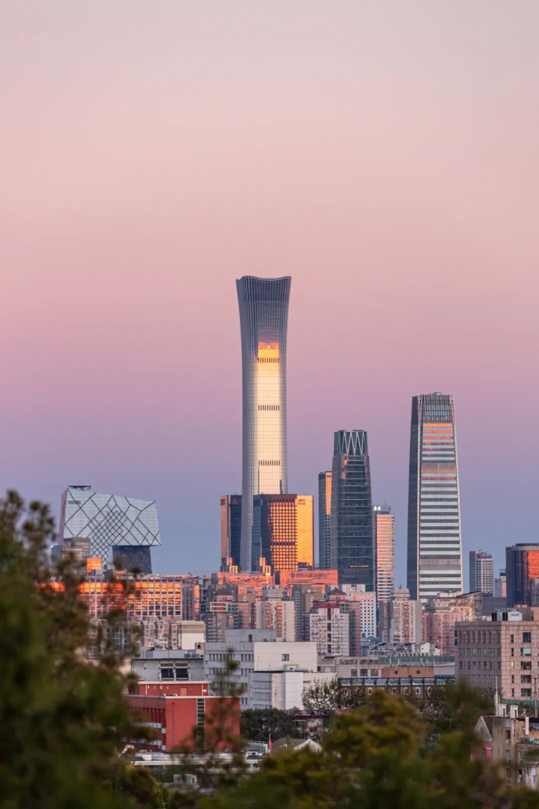 图片 中国尊与飞机(图7)