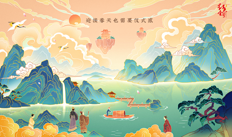 春光醉人：岁岁生春草，踏青二三月