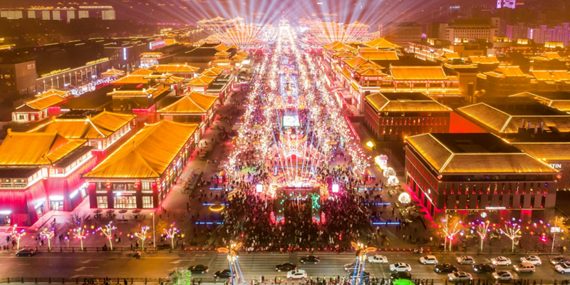 东北不夜城特色风情引爆梅河新区