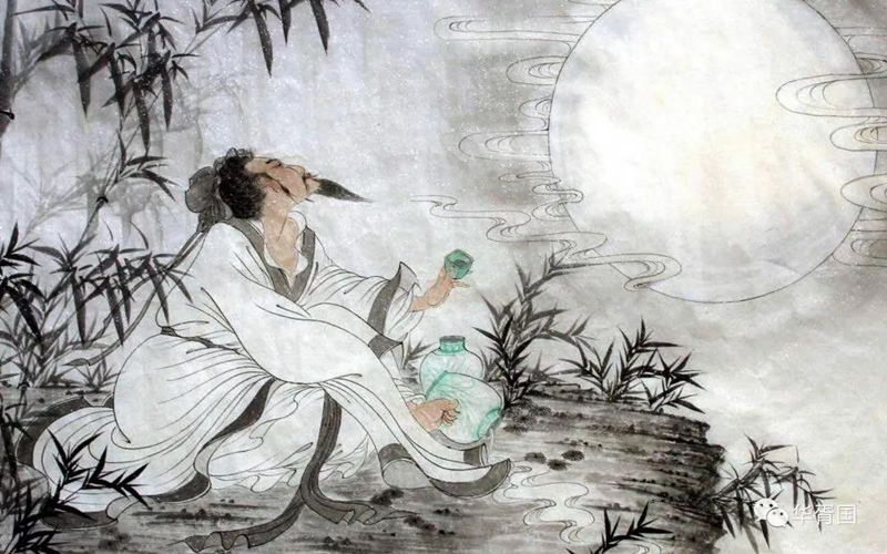 李白，中国杰出的白酒诗人，叙写了如此华丽的篇章