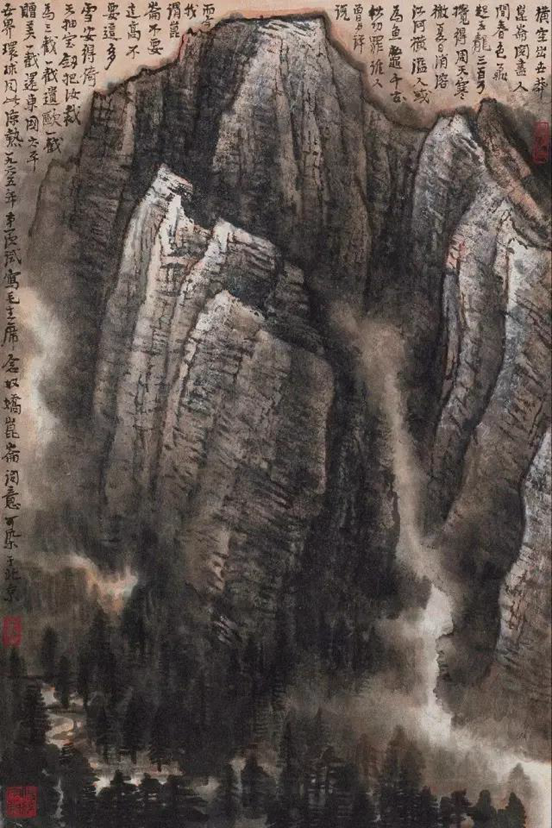 毛主席经典诗词入画，大气磅礴，美不胜收（念奴娇·昆仑,送瘟神等）
