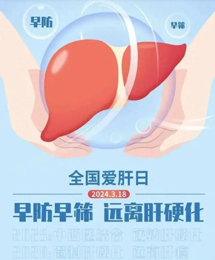 2024年全国爱肝日：早防早筛，远离肝硬化