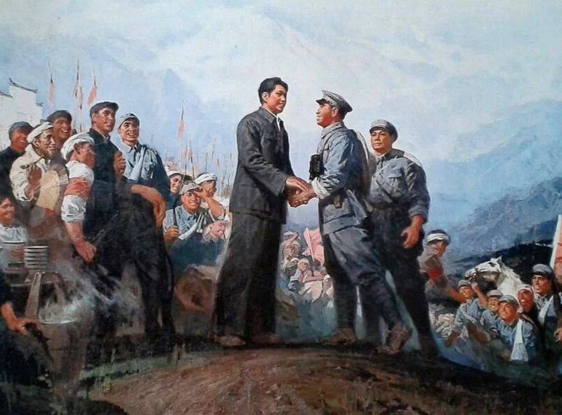毛主席率领的800人，朱德率领的800人，谁的开国将帅更多